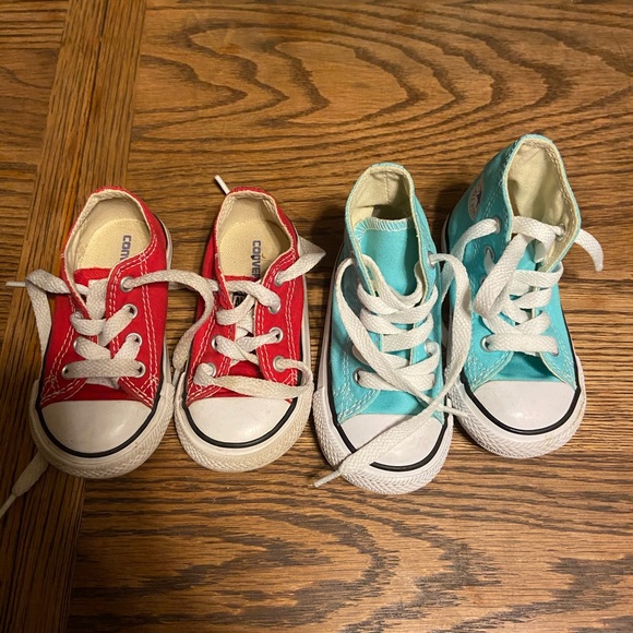 Converse Other - Toddler Converse (2 pairs)